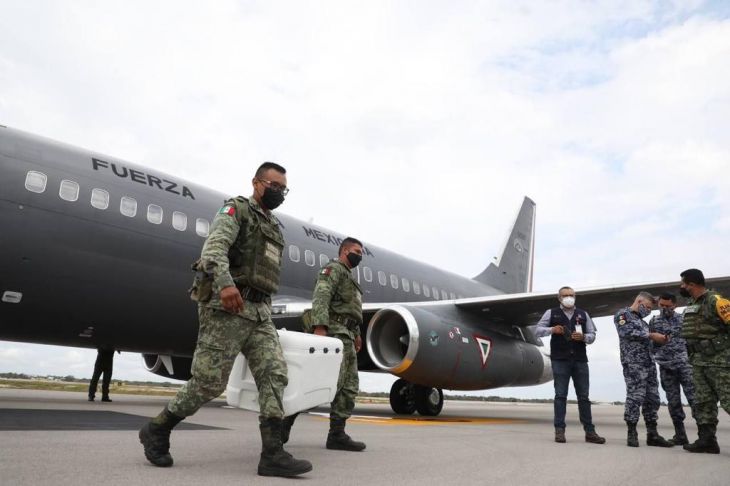 Yucatán recibe nuevo cargamento de vacunas anti Covid-19